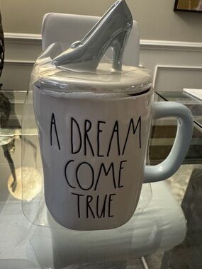 The Disney Collection by Rae Dunn CINDERELLA "A DREAM COME TRUE" Mug ---NEW